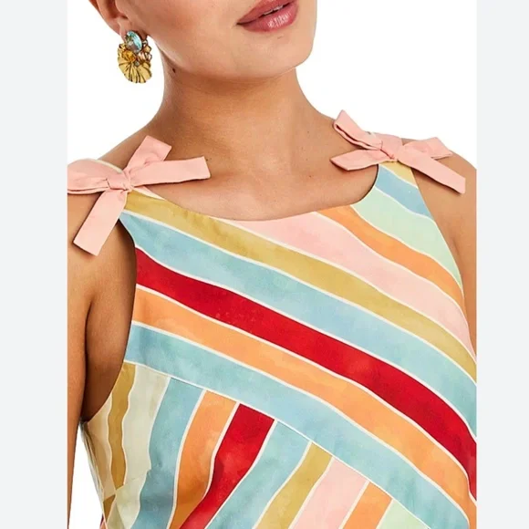 Mestiza New York  Payton Cabana Stripe Minidress size XS - Picture 2 of 6